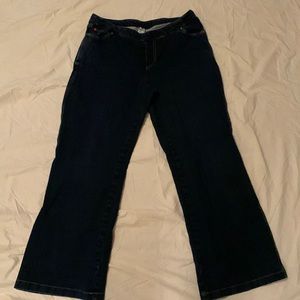 Women’s size large pajama jeans.